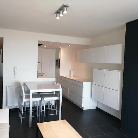 Appartement Marjolaine Zeezicht - Nieuwpoort-Bad Met Gratis Garagebox Extérieur photo