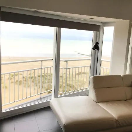 Appartement Marjolaine Zeezicht - Nieuwpoort-Bad Met Gratis Garagebox Extérieur photo